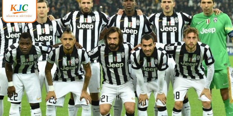 Thông tin sự kiện đội hình Juventus trong lễ ký kết đại sứ KJC